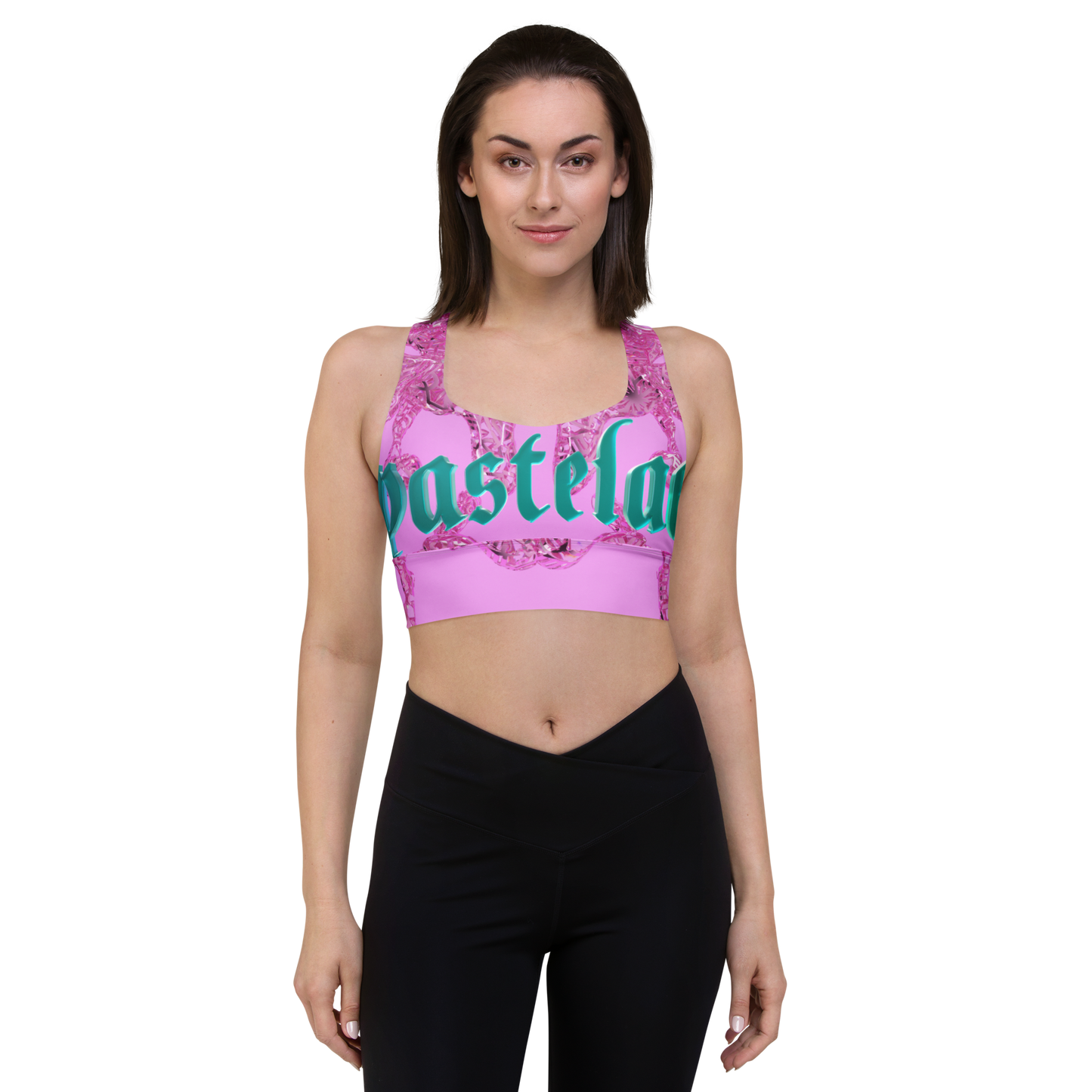 Pastelae Logo sports bra