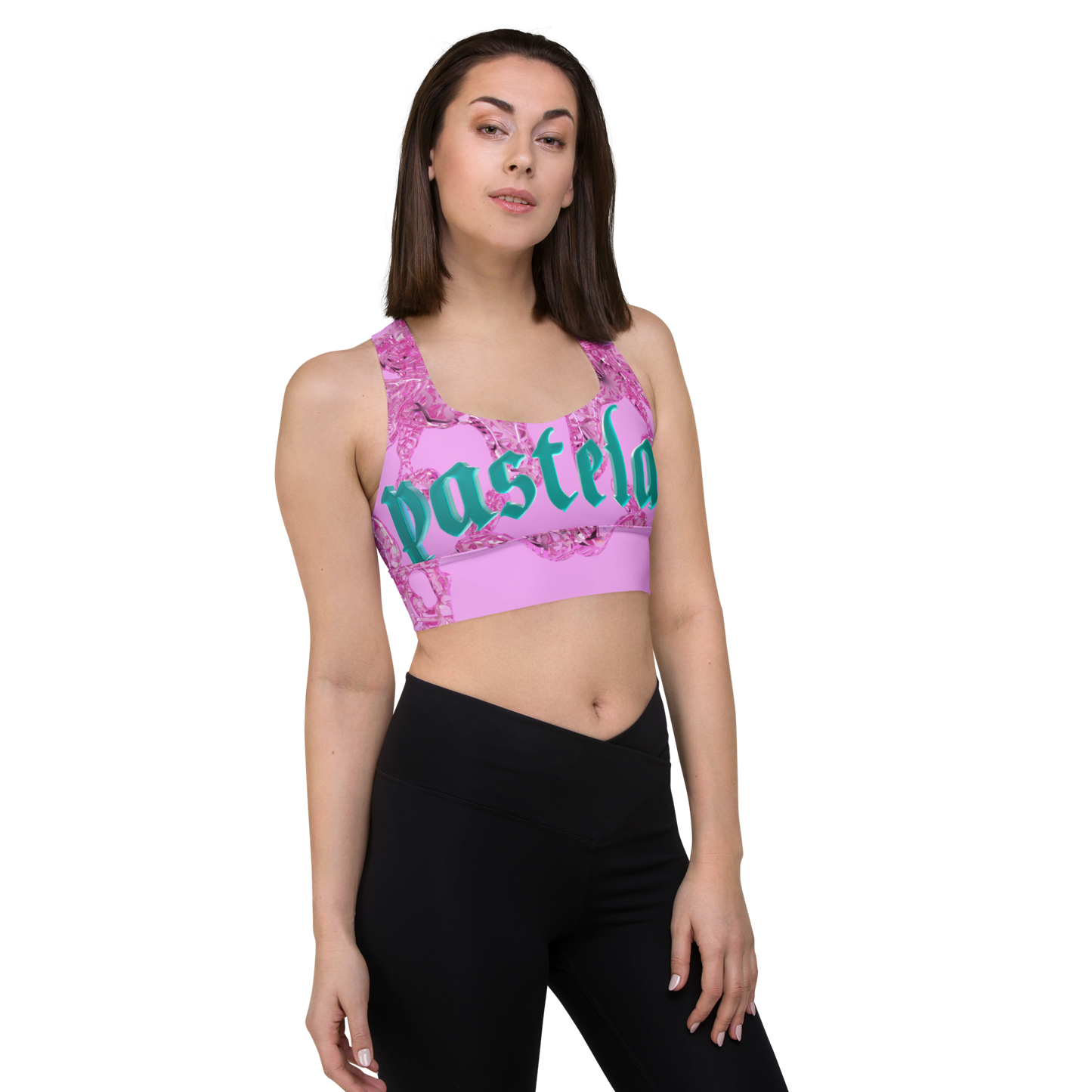 Pastelae Logo sports bra