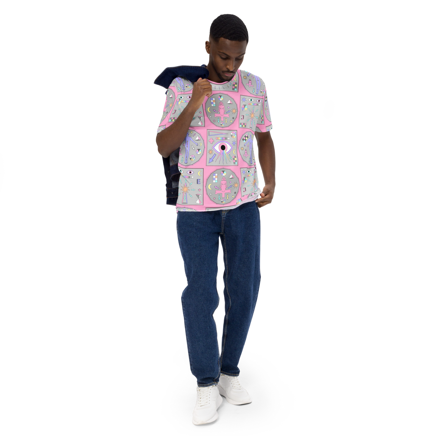 Pink Augmented Reality Tracker t-shirt