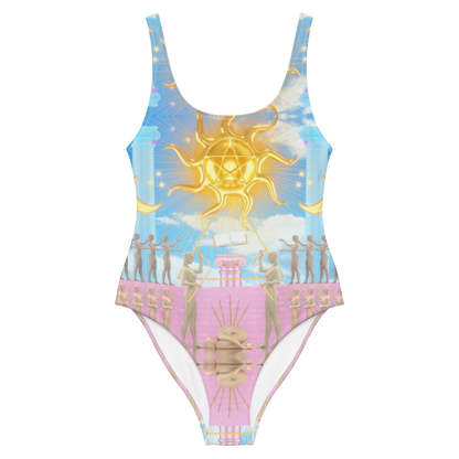 Solar Sacrifice One-Piece Swimsuit