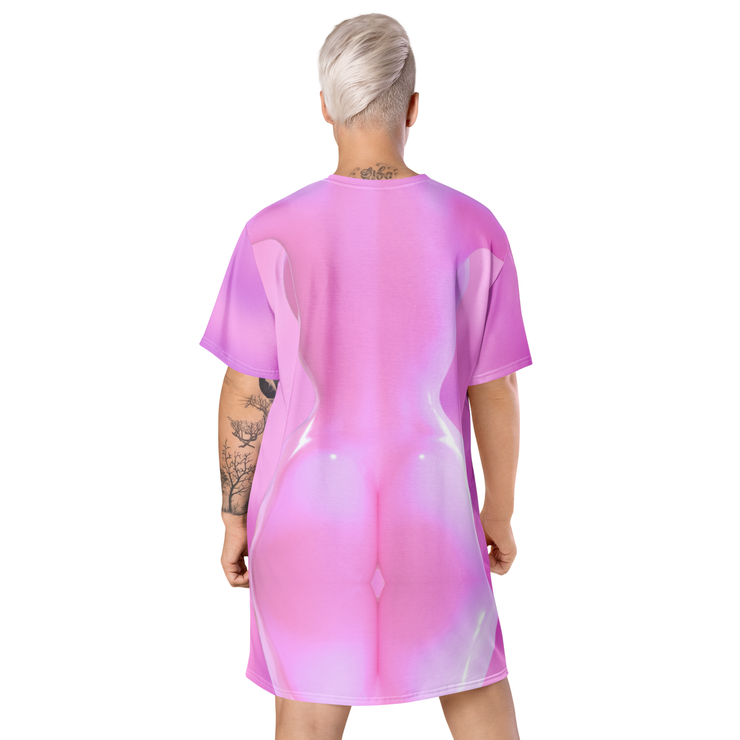 Fake Body T-shirt dress