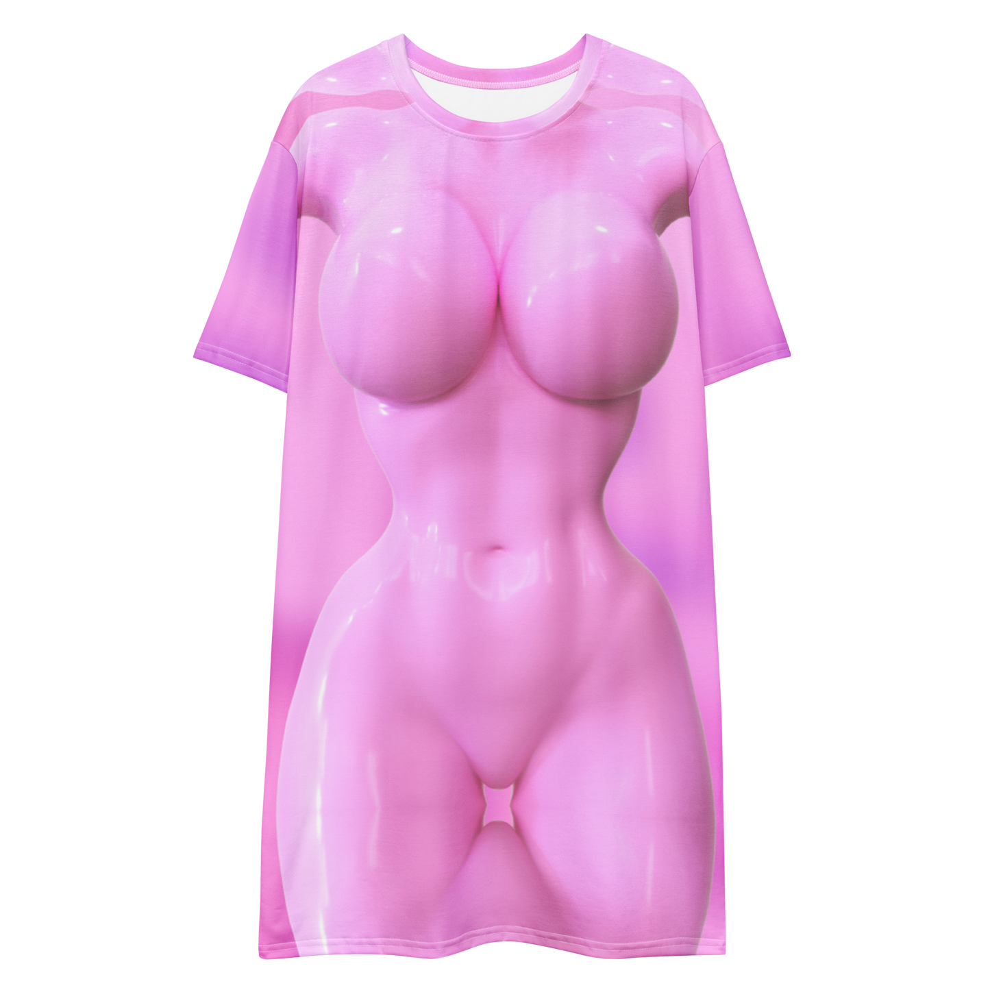 Fake Body T-shirt dress