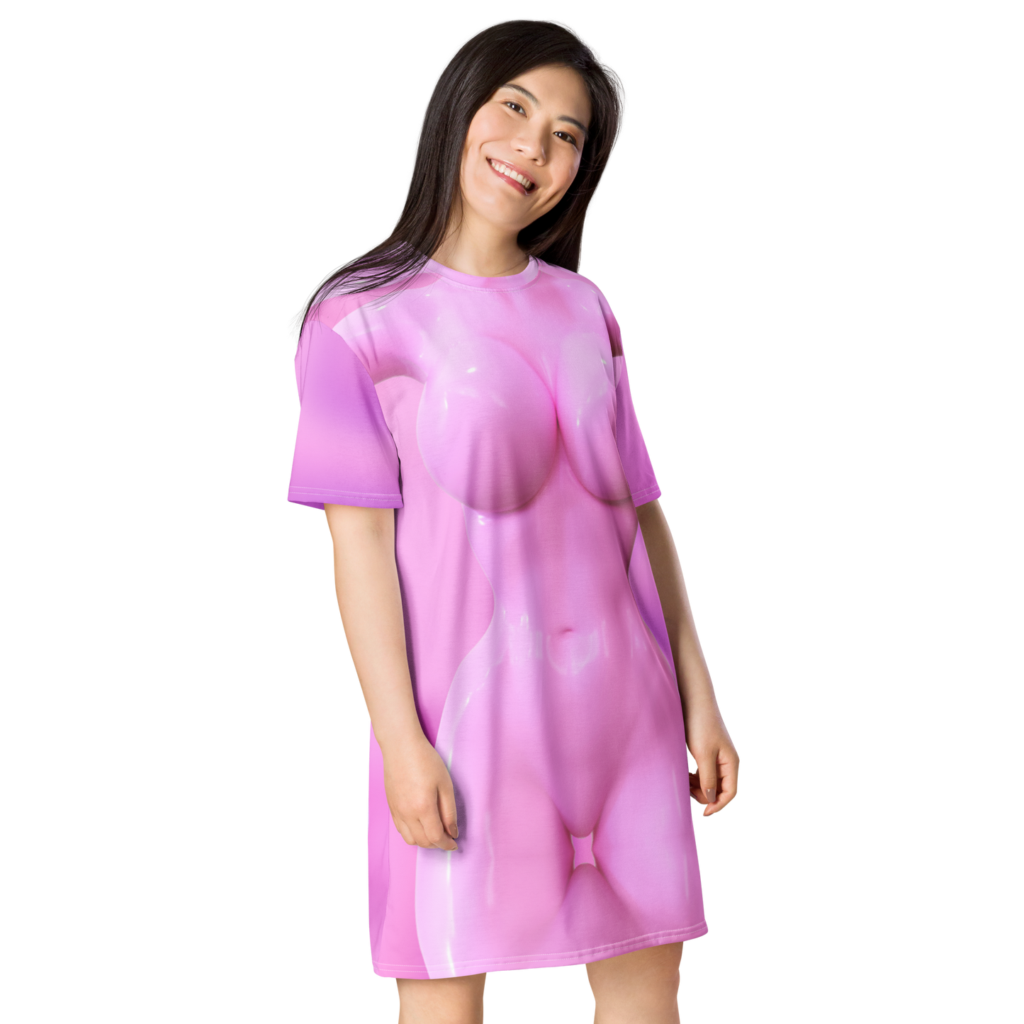 Fake Body T-shirt dress