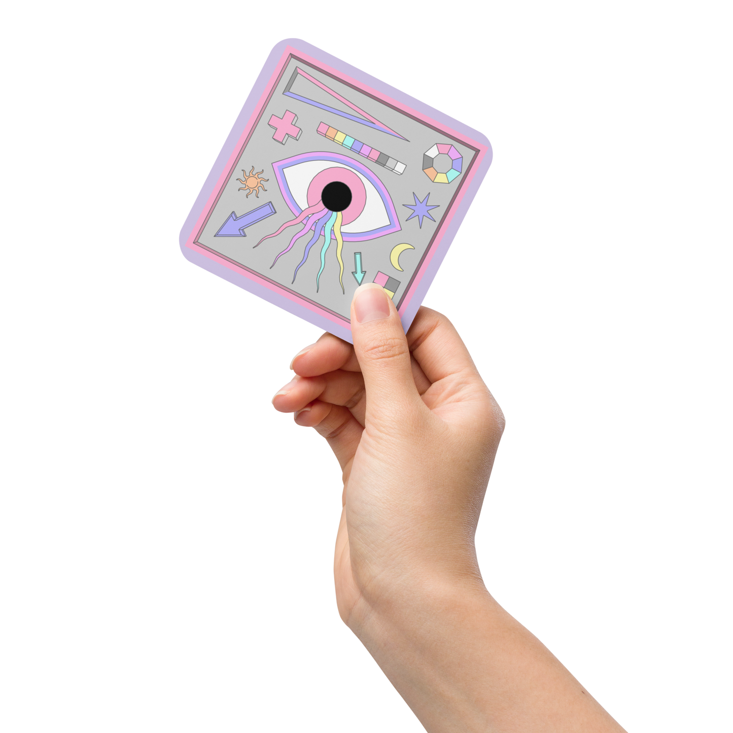 Pastelbaer Augmented Reality Tracker Cork-back coaster